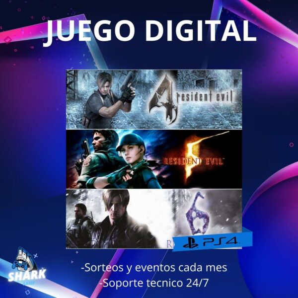 Resident evil Pack 3 en 1